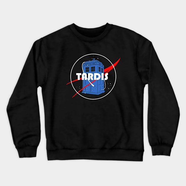 Tradis Galaxy Sci-Fi Crewneck Sweatshirt by BolaMainan